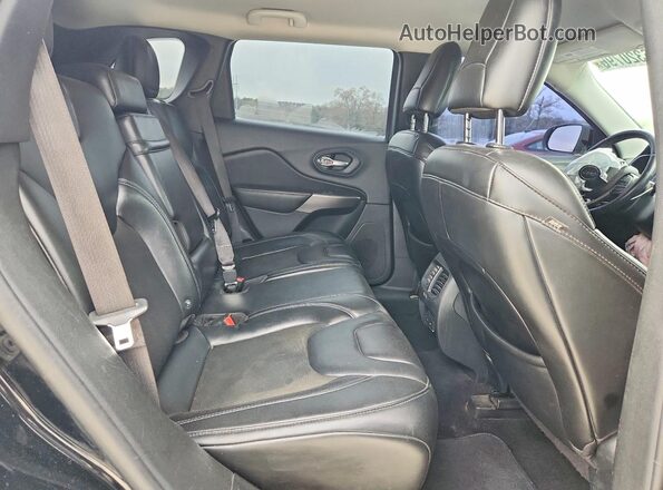 1C4PJLLB5KD110855 2019 JEEP CHEROKEE Black Rear interior view