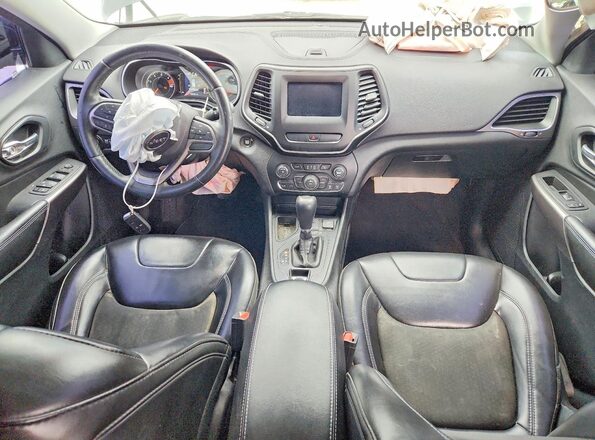 1C4PJLLB5KD110855 2019 JEEP CHEROKEE Black Dashboard view