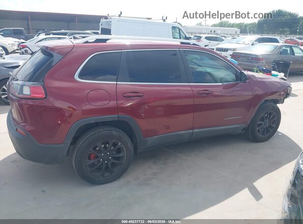 1C4PJLLB5KD296395 2019 JEEP CHEROKEE Maroon Սալոնի 360 աստիճան տեսք