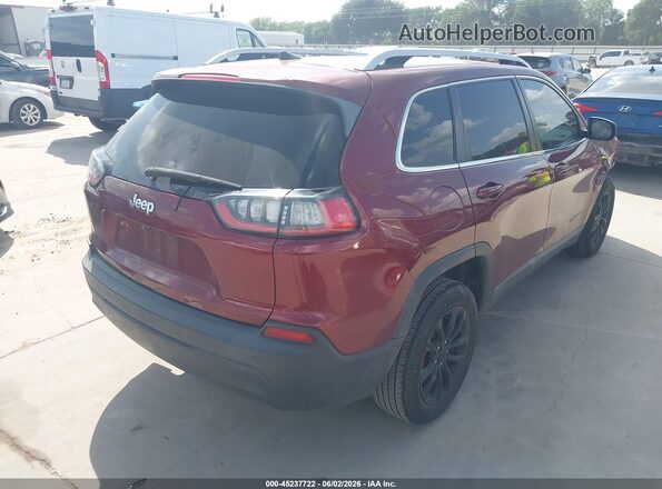 1C4PJLLB5KD296395 2019 JEEP CHEROKEE Maroon Հետևի աջ