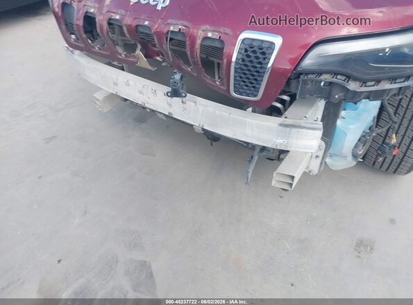 1C4PJLLB5KD296395 2019 JEEP CHEROKEE Maroon 