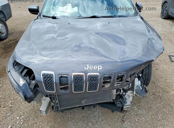 1C4PJLLB5KD317827 2019 JEEP CHEROKEE Gray Widok wnętrza z tyłu