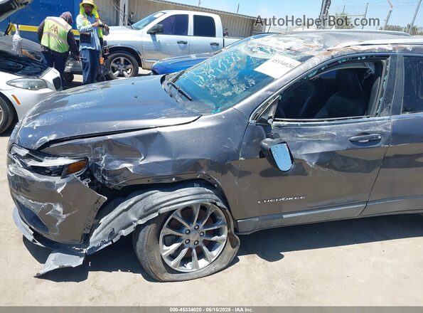 1C4PJLLB5LD547837 2020 JEEP CHEROKEE Gray Вид спереду