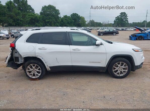 1C4PJLLB6JD538027 2018 JEEP CHEROKEE White Vista interior trasera