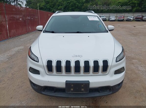 1C4PJLLB6JD538027 2018 JEEP CHEROKEE White Vista del cuadro de instrumentos