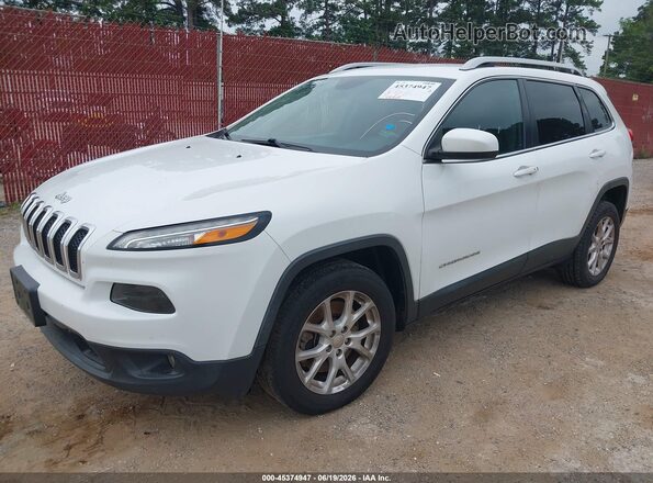 1C4PJLLB6JD538027 2018 JEEP CHEROKEE White Vista tres cuartos delantera izquierda