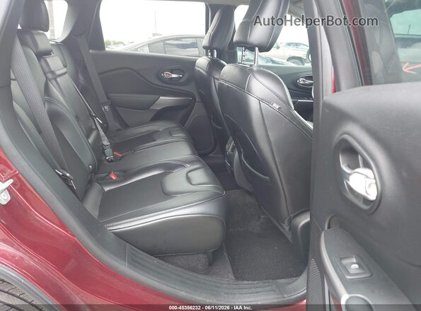 1C4PJLLB6KD165153 2019 JEEP CHEROKEE Maroon Вид наклейки з VIN-кодом