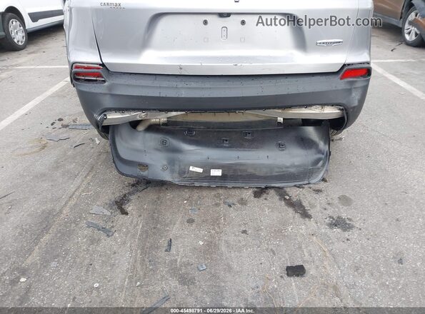 1C4PJLLB6KD248548 2019 JEEP CHEROKEE Silver წინა ხედი