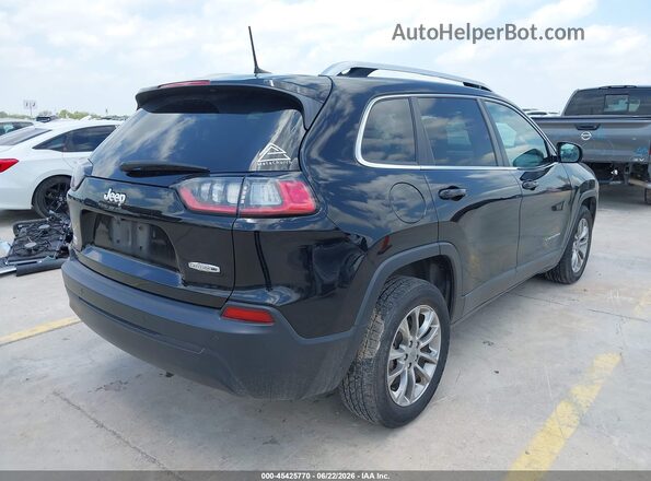 1C4PJLLB6MD114061 2021 JEEP CHEROKEE Black Задня права чверть