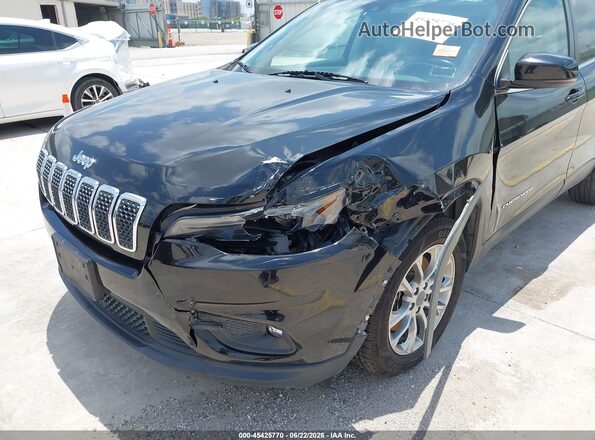 1C4PJLLB6MD114061 2021 JEEP CHEROKEE Black Вид спереду