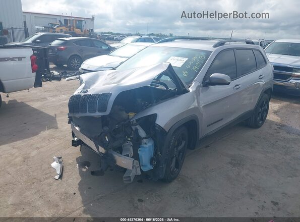 1C4PJLLB6MD218257 2021 JEEP CHEROKEE Серый Передняя левая четверть