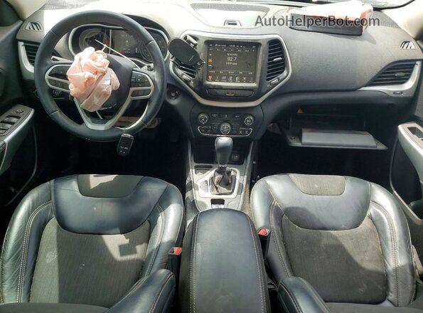 1C4PJLLB7JD519020 2018 JEEP CHEROKEE White Առջևի վահանակի տեսք