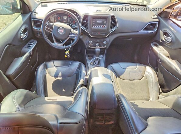 1C4PJLLB7KD108637 2019 JEEP CHEROKEE Black Vista del salpicadero