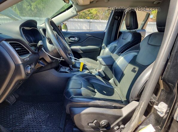 1C4PJLLB7KD108637 2019 JEEP CHEROKEE Black Vista interior delantera