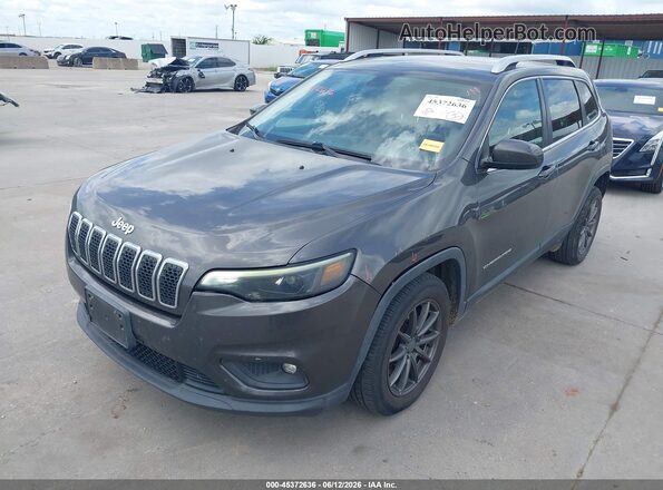 1C4PJLLB7KD176565 2019 JEEP CHEROKEE Gray Առջևի ձախ երեք քառորդ տեսարան