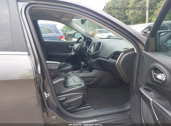 1C4PJLLB7LD503581 2020 JEEP CHEROKEE Gray წინა სალონის ხედი