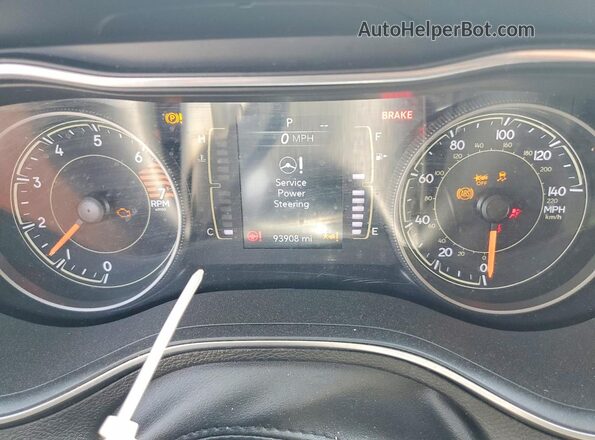 1C4PJLLB7MD179940 2021 JEEP CHEROKEE White Вид щитка приладів