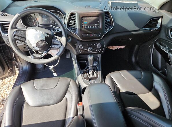 1C4PJLLB7MD237271 2021 JEEP CHEROKEE Black Առջևի վահանակի տեսք