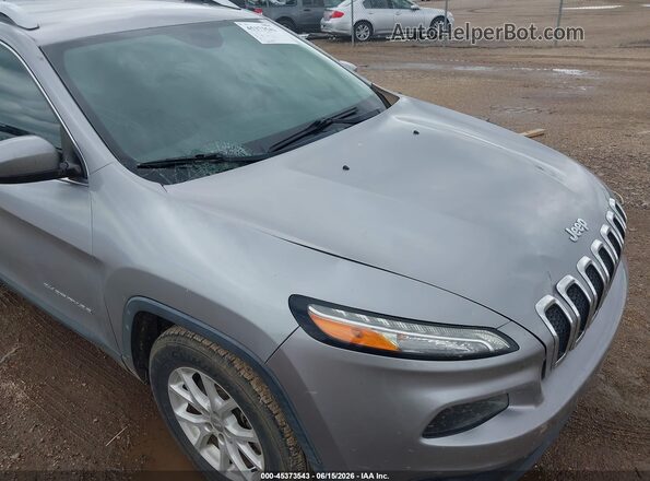 1C4PJLLB8JD573572 2018 JEEP CHEROKEE Gray წინა ხედი