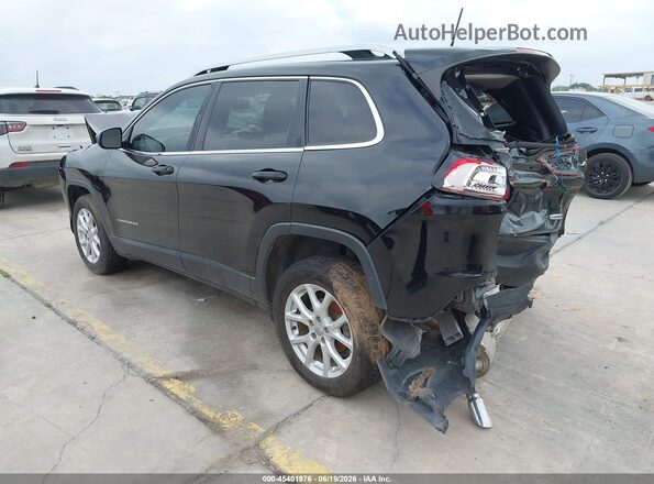 1C4PJLLB8JD590145 2018 JEEP CHEROKEE Черный Задняя левая четверть