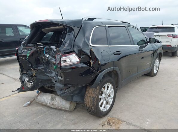 1C4PJLLB8JD590145 2018 JEEP CHEROKEE Черный Задняя правая четверть