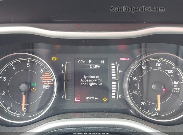 1C4PJLLB8JD590145 2018 JEEP CHEROKEE Черный Вид задних сидений