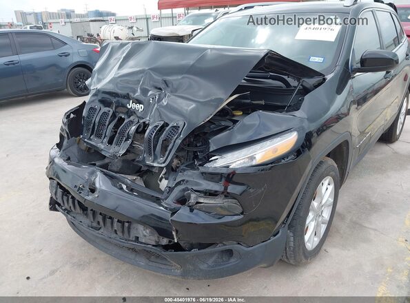 1C4PJLLB8JD590145 2018 JEEP CHEROKEE Черный Вид спереди