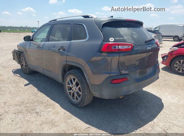 1C4PJLLB8JD621796 2018 JEEP CHEROKEE Gray Հետևի ձախ