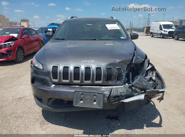 1C4PJLLB8JD621796 2018 JEEP CHEROKEE Gray Սարքավորումների վահանակի տեսք