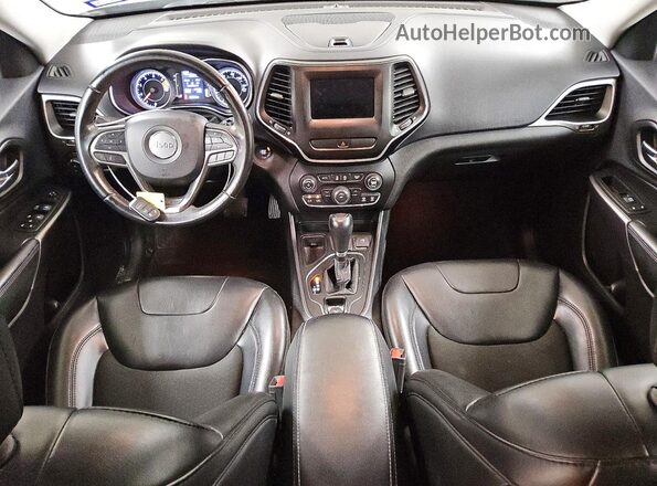 1C4PJLLB8KD184206 2019 JEEP CHEROKEE Silver Вид панелі приладів
