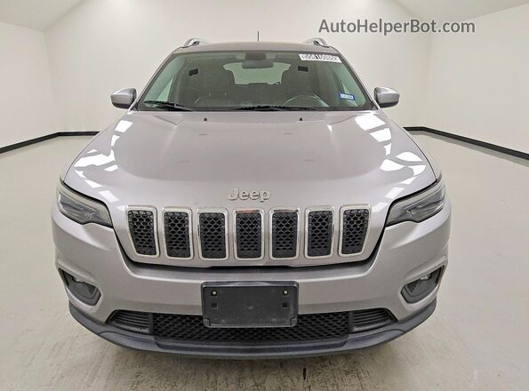 1C4PJLLB8KD184206 2019 JEEP CHEROKEE Silver Вид спереду