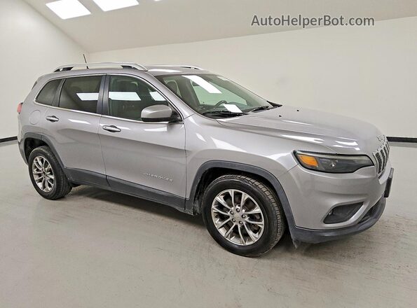 1C4PJLLB8KD184206 2019 JEEP CHEROKEE Silver Передня права чверть