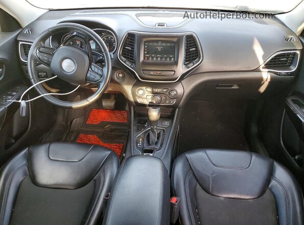 1C4PJLLB8KD338803 2019 JEEP CHEROKEE Белый Вид панели приборов