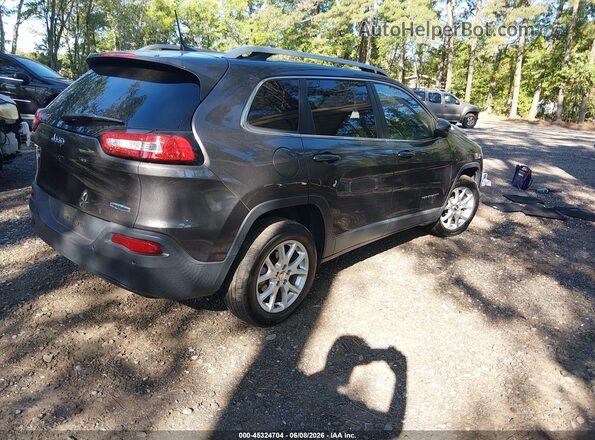 1C4PJLLB9JD544601 2018 JEEP CHEROKEE Black Tył prawy