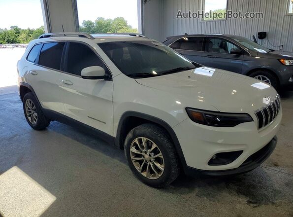 1C4PJLLB9KD184618 2019 JEEP CHEROKEE White Передня права чверть