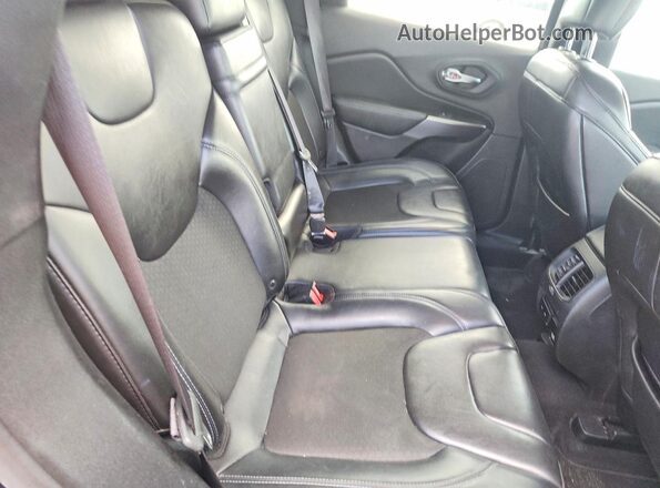 1C4PJLLB9KD348126 2019 JEEP CHEROKEE Black Вид задньої частини салону
