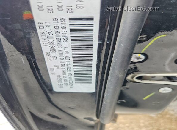 1C4PJLLB9KD348126 2019 JEEP CHEROKEE Black Вид наклейки з VIN-кодом