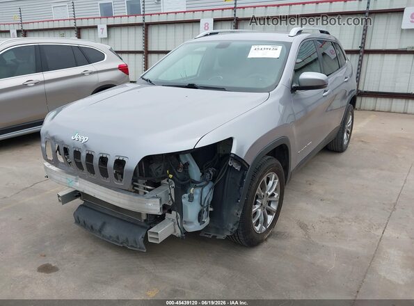 1C4PJLLB9LD653692 2020 JEEP CHEROKEE Silver Przód lewy