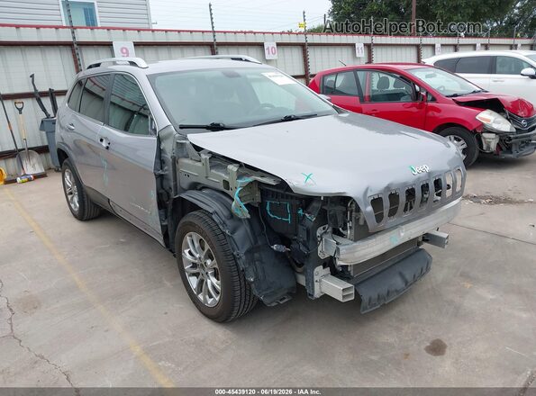1C4PJLLB9LD653692 2020 JEEP CHEROKEE Silver Widok z przodu