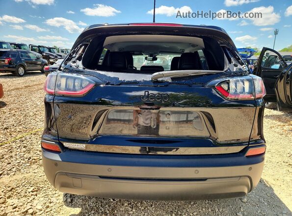 1C4PJLLB9MD112899 2021 JEEP CHEROKEE Black Rear view