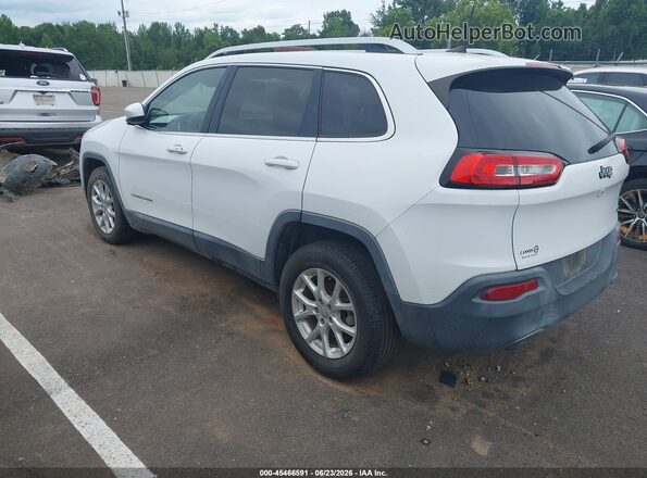 1C4PJLLBOJD538413 2018 JEEP CHEROKEE White Rear left