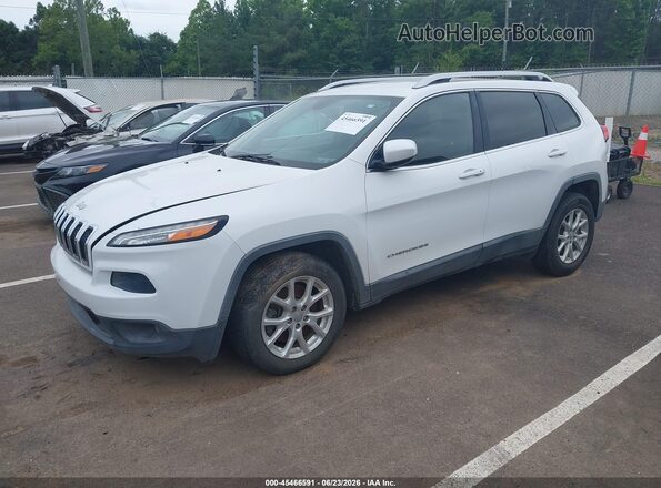 1C4PJLLBOJD538413 2018 JEEP CHEROKEE White Front left