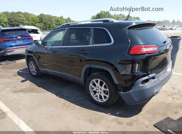 1C4PJLLBXJD604532 2018 JEEP CHEROKEE Black Задня ліва чверть