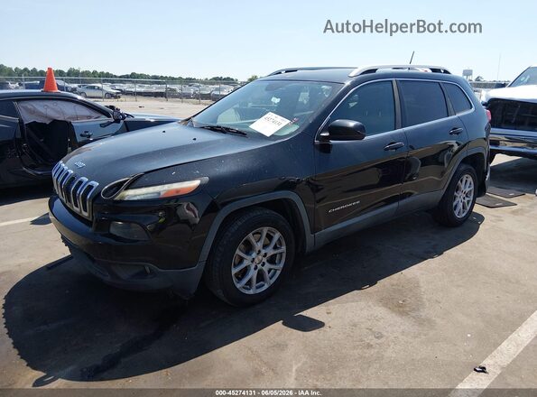 1C4PJLLBXJD604532 2018 JEEP CHEROKEE Black Передня ліва чверть
