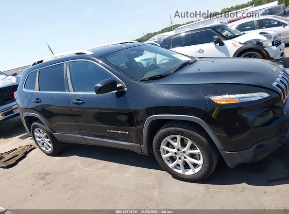 1C4PJLLBXJD604532 2018 JEEP CHEROKEE Black Вид задньої частини салону