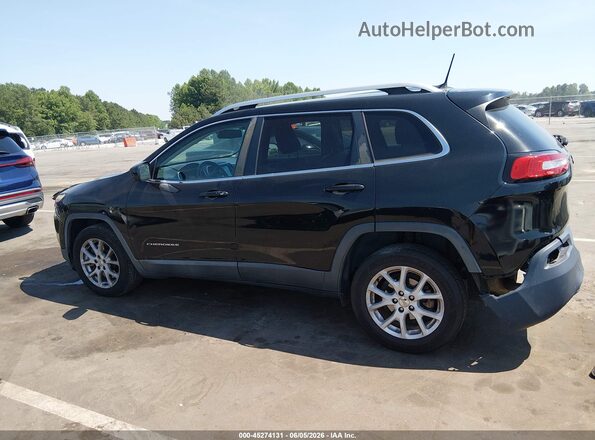 1C4PJLLBXJD604532 2018 JEEP CHEROKEE Black Панорамний вид салону 360°