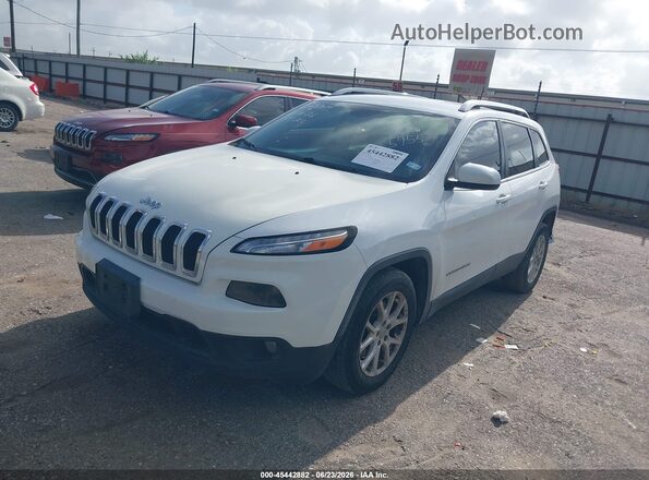1C4PJLLBXJD605955 2018 JEEP CHEROKEE White Front left