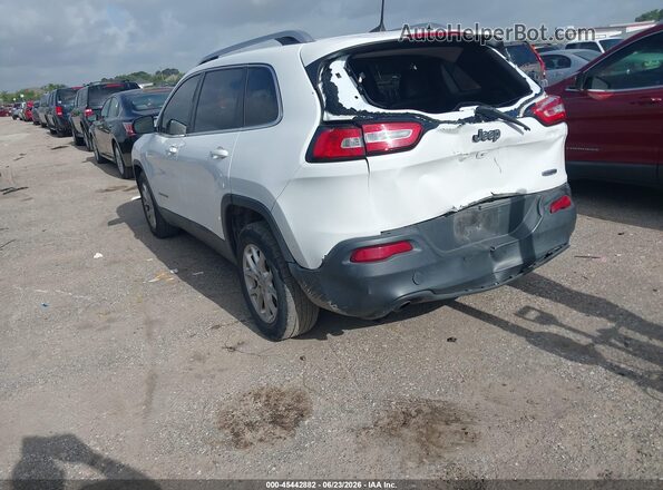 1C4PJLLBXJD605955 2018 JEEP CHEROKEE White Rear left