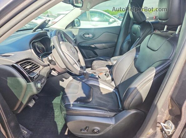 1C4PJLLBXMD239998 2021 JEEP CHEROKEE Gray წინა სალონის ხედი