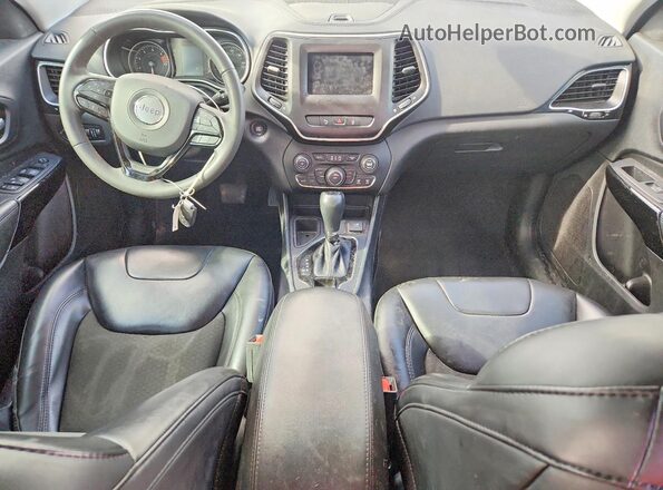 1C4PJLLBXMD239998 2021 JEEP CHEROKEE Gray წინა პანელის ხედი